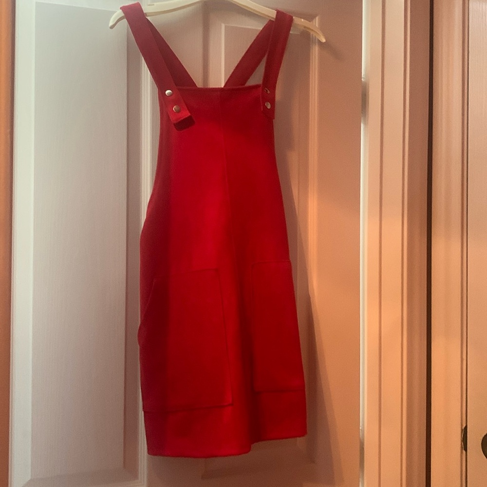 Faux Suede Jumper w pockets worn once.